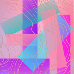 Color Blocks Art 