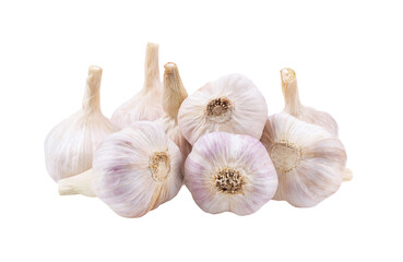 Garlic isolated on transparent png