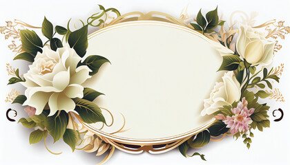 floral background generative ai