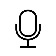 microphone - vector icon
