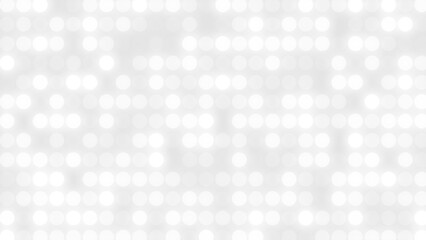 Dot white gray pattern gradient texture background. Abstract  technology big data digital background. 3d rendering.