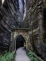 Gotisches Tor, Adersbach-Weckelsdorfer Felsenstadt