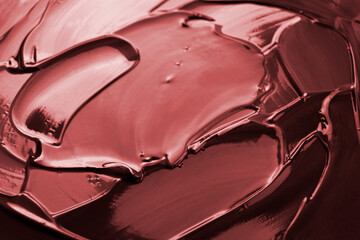red background, texture, background, metal, view of  paint brush strokes on surface, abstract, chocolate 