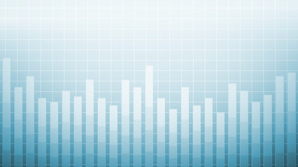 Abstract graph chart of stock market trade background.