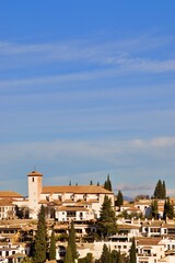 Fototapeta premium vistas ciudad de granada desde la alhambra