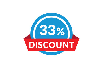 33% of discount, Discount price, Special offer discount.