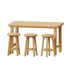 bar counter with chair