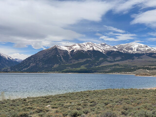 lake in the mountains leadville, colorado