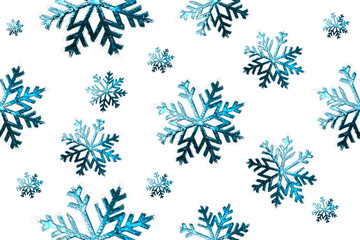 christmas snowflakes background