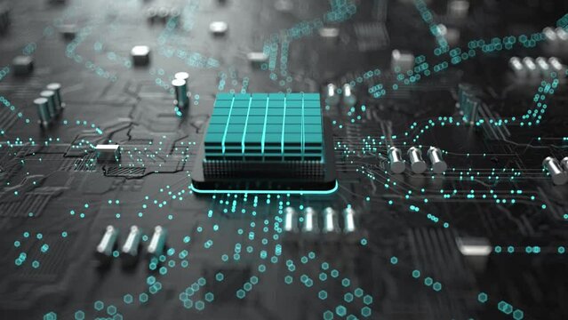 CPU on board 3d