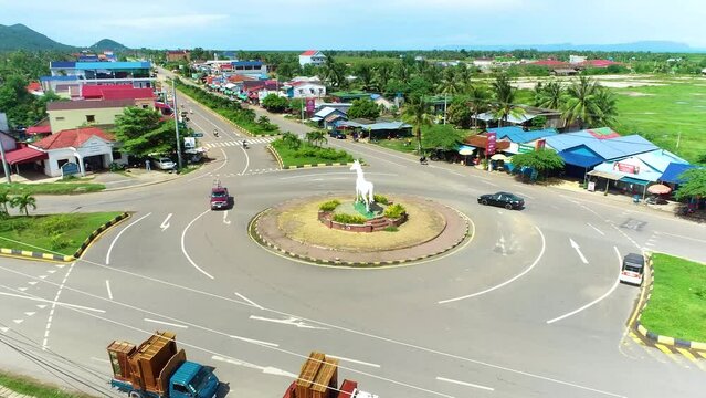 Footage of Kep Province, Cambodia 