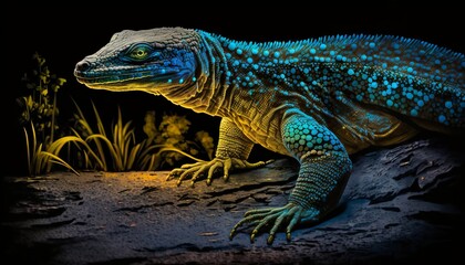 Obraz premium bioluminescent animal