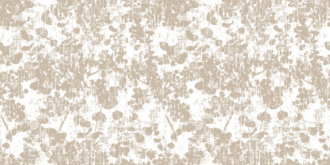 modern abstract floral background  leaves chintz earth colors on  linen textures digital prints seamless pattern design Natural. Weave Fabric for Wallpaper, Cloth Packaging, curtain, duvet cover shirt
