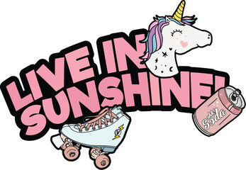 fashion type and slogan for print