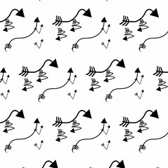 Background with arrows.