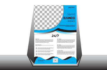  This flyer design is for business promotion, expansion and introduction. this flyer modern and style design.