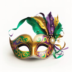 venetian carnival mask. Ai generative art 