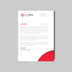 Corporate modern letterhead design template creative modern letterhead design template for your project letterhead, letter head, Business letterhead design