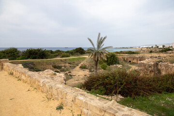 View of the Mediterranean Sea, Cyprus
