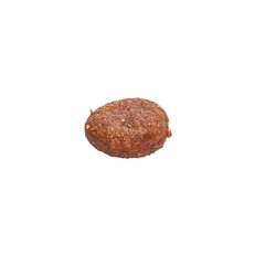  Delicious single dog food ball over isolated white background