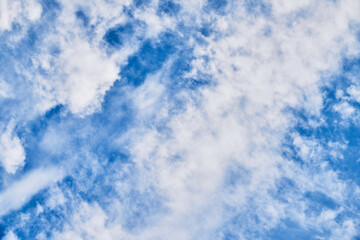 Beautiful blue sky image