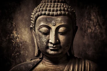 Türaufkleber buddha © hotstock