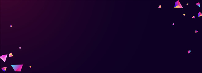 Rainbow Jewel Vector Panoramic Dark Violet