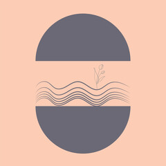 Wall art for art lover. This illustration is for people who love wall art. 