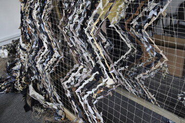 Camouflage net for military protection