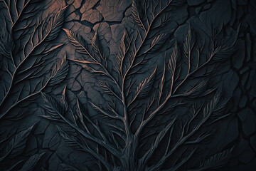 Nature medieval texture background - Medieval background textures - Nature Old vintage retro medieval background wallpaper created with Generative AI technology
