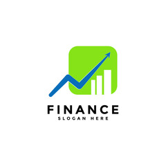 Business finance logo template perfect for your business and company