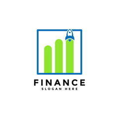 Business finance logo template perfect for your business and company