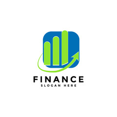 Business finance logo template perfect for your business and company