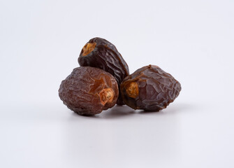 Dates isolated on white background
