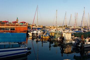 Israel - Galiläa - Akkon - Hafenbecken