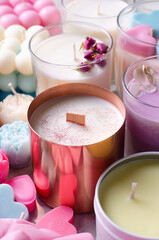 Soy Wax Candles, Assorted Handmade Aroma Candles