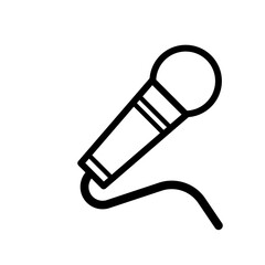 microphone - vector icon