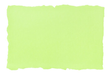 Obraz premium Torn paper isolated on white background for text showing. space for advertising copy