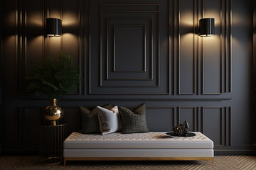 Luxury contemporary lounge design ideas with panelling 