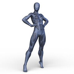 女性サイボーグ