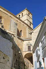 Historic building in Alhama de Granada in Andalucia, Spain