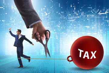 Concept of paying all the taxes