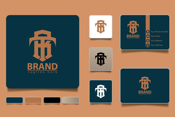 Monogram Logo Premium Vector