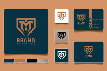 Monogram Logo Premium Vector