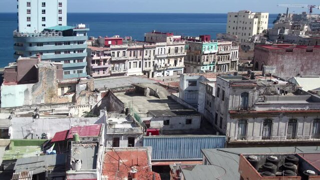 Havana street scene timelapse