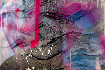 graffiti on wall  Abstract Expressionism, Abstract, Conceptual