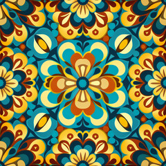 seamless colorful pattern background