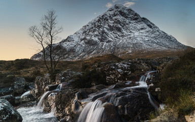winter mountain landscape