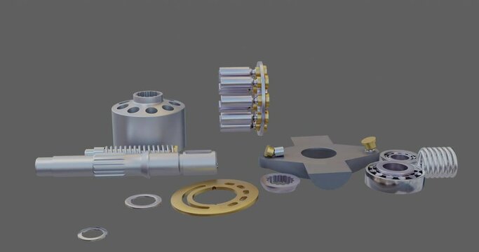 Piston pump overhaul spare parts