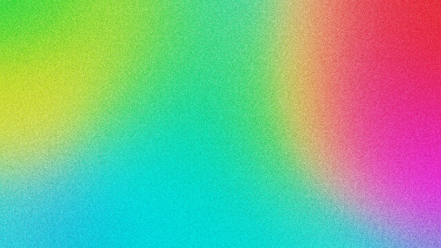 4K Digital grainy gradient with a colorful soft noise effect. A unique blend of vintage vibes and lo-fi VHS Glitch Texture.